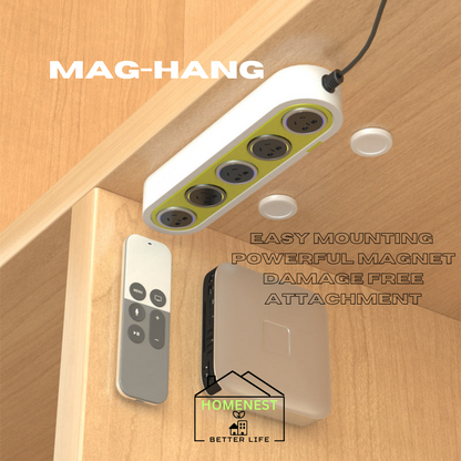 MagHang- Wall Mount Magnetic Hooks