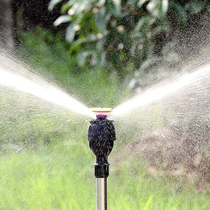 Lush Lawn Pro- Rotating Tripod Garden Sprinkler – 360° Lawn Coverage